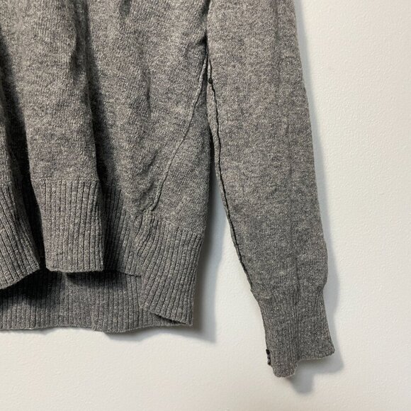 Unknown Brand Men's Gray V-neck Wool Blend Sweater size XL - Picture 3 of 7